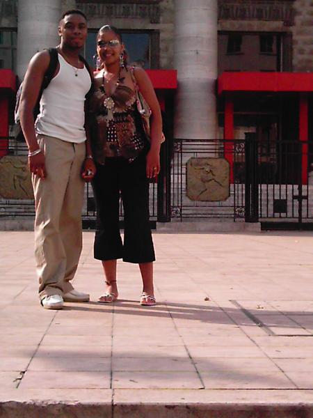 MOI ET BRUNO A MARSEILLE ETE 2005
